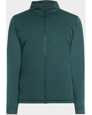 Peter Millar Merge Water-Resistant Hybrid Jacket - Green