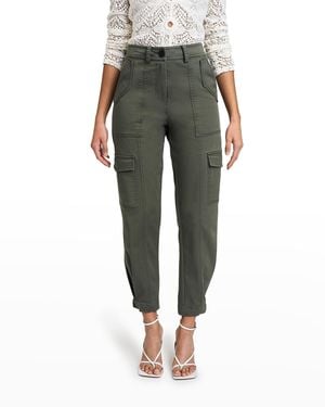 10 Crosby Derek Lam Elian Utility Pants - Green