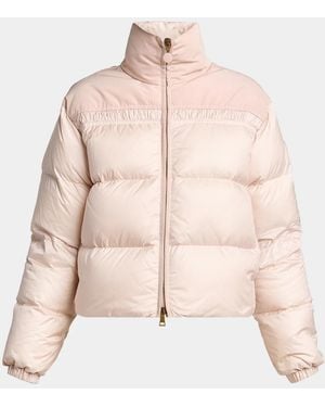 Moncler Meditation Down-Fill Jacket - Natural