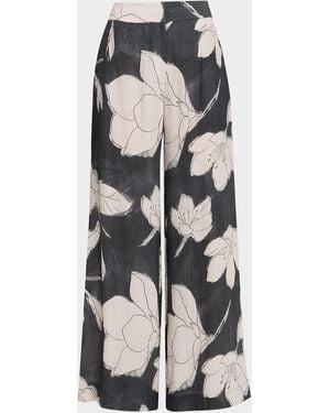 JBQ Arlan Wide-Leg Pants - White
