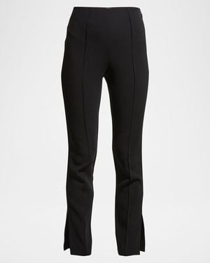 Cinq À Sept Brianne Slit-Leg Pants - Black