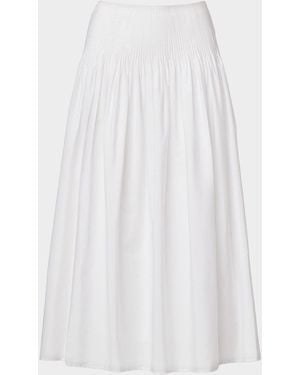 Rag & Bone Elena Cotton Skirt - White