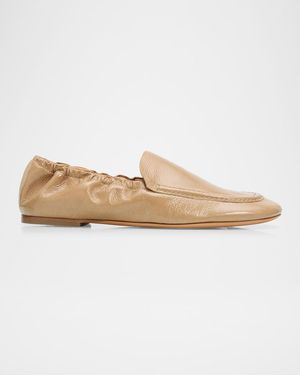 Odissi Juno Leather Loafers - Natural