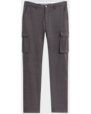 Bugatchi Slim Cargo Pants - Gray
