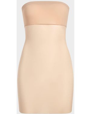 Commando Featherlight Control Strapless Slip - Natural
