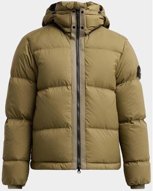 Stone Island Capospalla Nylon Down Jacket - Green