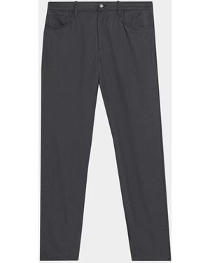 Canali Apos;S Cotton Stretch Five-Pocket Pants - Gray