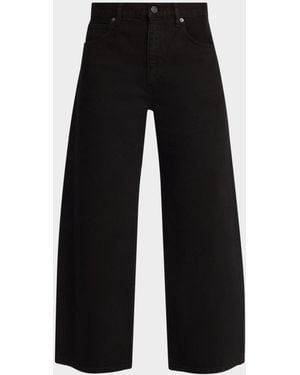 FRAME The Bow Crop Jeans - Black
