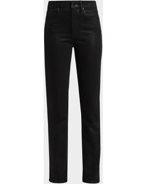 Le Jean Lara Stretch Slim-Fit Anks - Black
