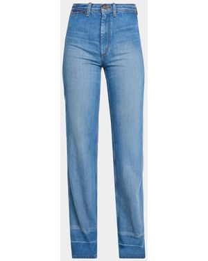 RE/DONE Layla 70S-Inspired Jeans - Blue