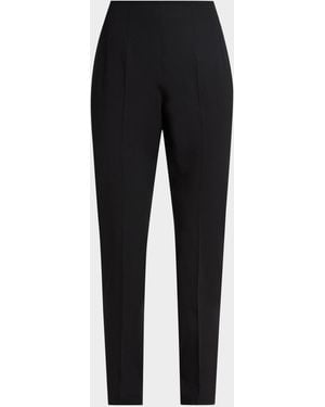 Jil Sander Darted Wool-Blend Pants - Black
