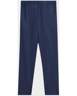 Bugatchi Apos;S Aerolinen Drawstring Pants - Blue