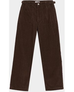 RE/DONE The Trooper Corduroy Pants - Brown