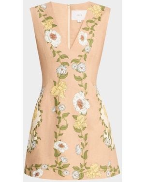 Clea Rivera Mini Dress - Natural
