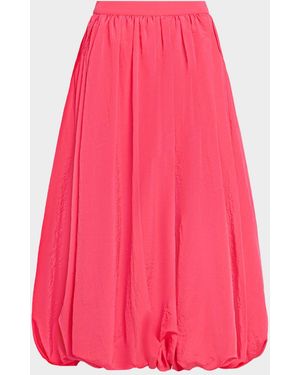 Cinq À Sept Allinae Nylon Bubble Skirt - Pink