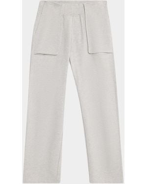 Hudson Jeans Apos;S Straight-Leg Oversized Pocket Sweatpants - Gray