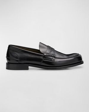 Church s Tunbridge Bookbinder Fume Penny Loafer in Black for Men Lyst