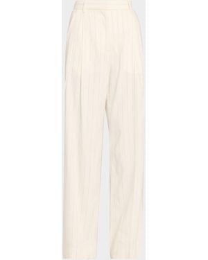 A.L.C. Winston Linen-Blend Pants - Natural