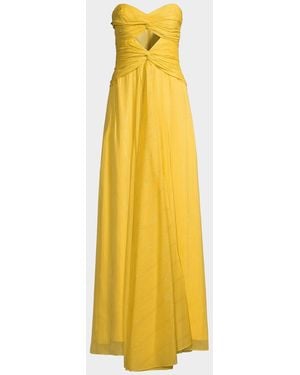 Likely Clea Sweetheart Gown - Yellow