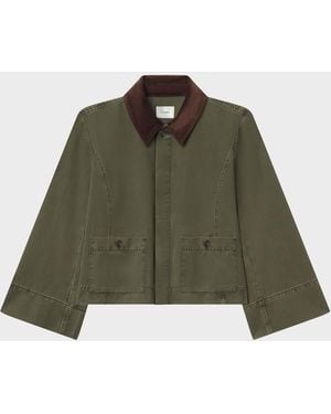 FRAME The Mini Swing Jacket - Green