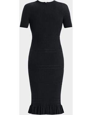 Hervé Léger The Cosette Midi Dress - Black