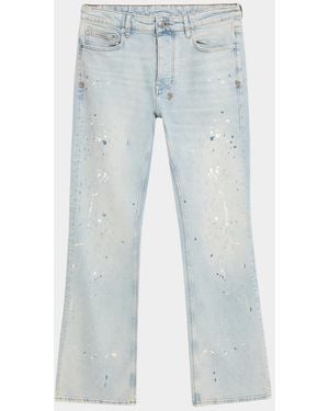 Ksubi Apos;S Bronko Krystal Straight-Leg Jeans - Blue
