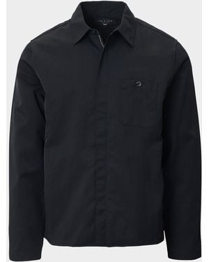 Rag & Bone Apos;S Karl Nylon Shirt Jacket - Blue
