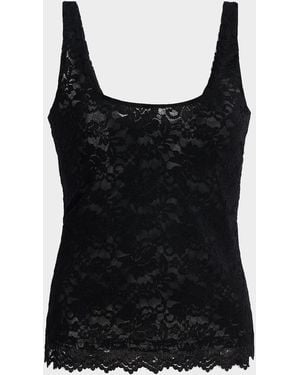 Generation Love Juliett Lace Scoop-Neck Tank Top - Black