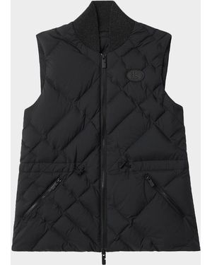 Burberry Devonside Quilted Vest - Black