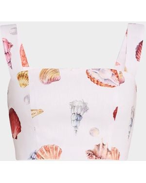 No Pise La Grama Sotavento Crop Top - Pink