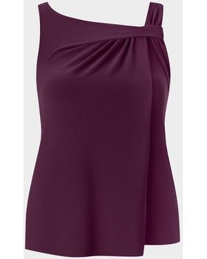 Miraclesuit Rock Solid Atria Tankini Swim Top - Purple