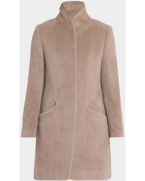 Chiarulli Rina Wool Coat - Natural
