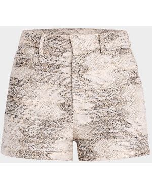 IRO Monia Tweed Shorts - Natural