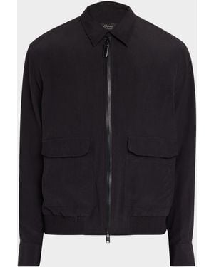 Brioni Apos;S Cotton Performa Shirt Blouson - Black