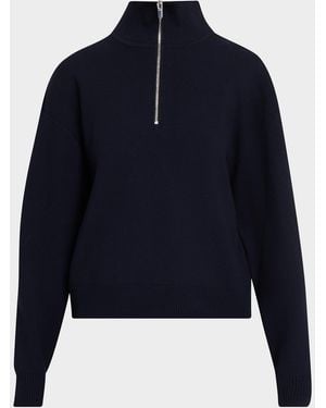 A.L.C. Bella Quarter-Zip Sweater - Blue