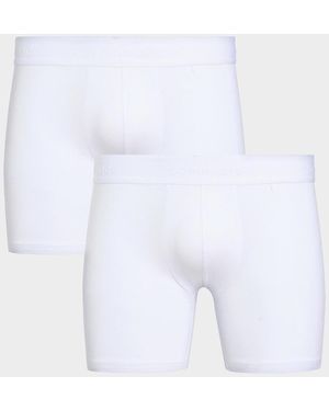 Commando Apos;S Premier 2-Pack Stretch-Cotton Boxer Brief Set - White