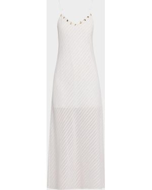 Generation Love Marcella Stripe Charm Maxi Dress - White
