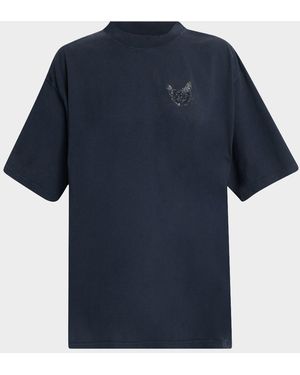 バレンシアガ ミディアムフィット TACKY VINTAGE JERSEY Balenciaga Balenciaga Vintage Jersey T-Shirt in Black | Lyst