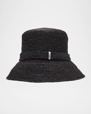 【関税込み】rag & bone ブラウン Lela Rollable バケットハット Lela Rollable Bucket Hat - Brown | rag & bone
