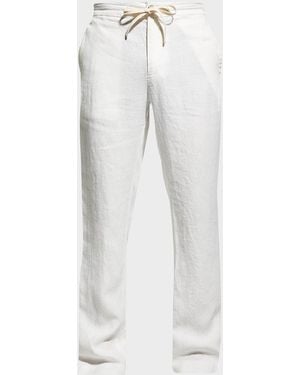 Vince Apos;S Lightweight Hemp Pants - White