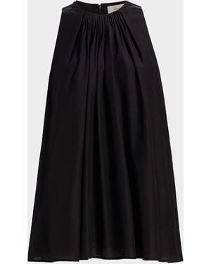 Loulou de Saison Liao Sleeveless Pleated Blouse - Black