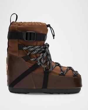 Moncler X Moon Boot Icon Low Padded Snow Boots - Black
