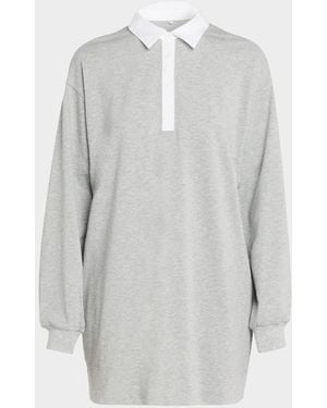 Cynthia Rowley Cotton Rubgy Mini Dress - White