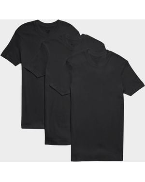 2xist Pima Cotton 3-Pack Crewneck T-Shirts - White