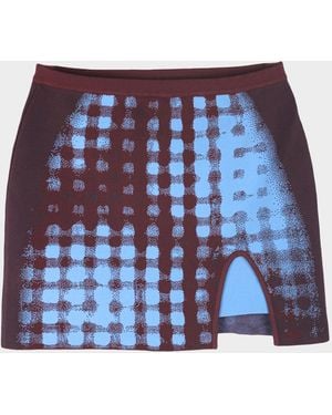 Ph5 Casia Knit Mini Skort - Blue