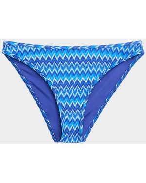 Ramy Brook Wave Isla Bikini Bottoms - Blue