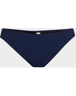 Karla Colletto Basic Hipster Bikini Bottoms - Blue