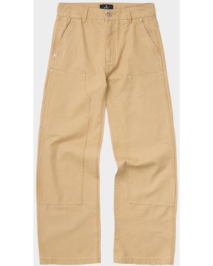 Represent Worker Straight-Leg Pants - Natural