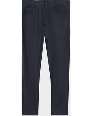 Kiton Dark-Wash Denim Slim Fit Stretch Jeans - Blue