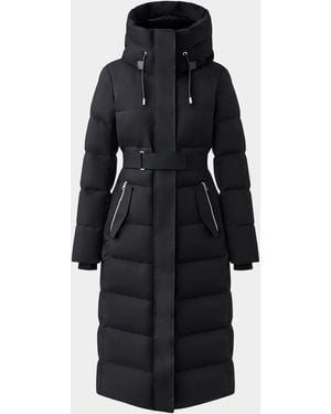 Mackage Shyla Two-In-One Down Longline Coat - Black